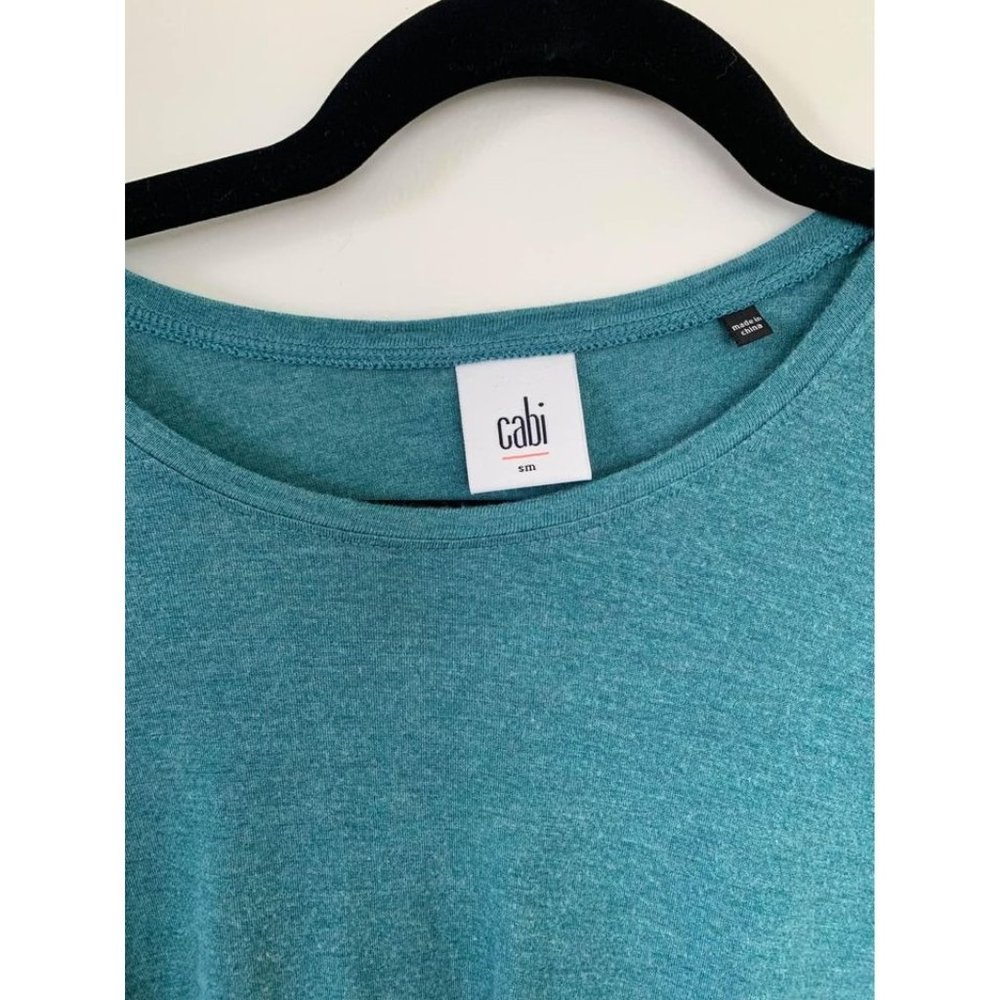 Cute Teal Cabi top - S - Lightweight Casual Long-Sleeved Top